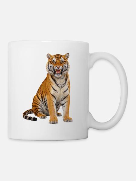Tiger - Tasse - Weiß
