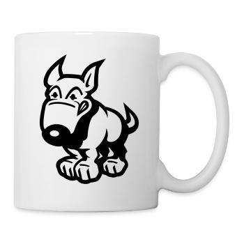 comic_dog - Mug blanc - blanc - Droite