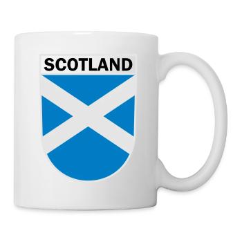 Scotland Wappen - Tasse - Weiß - Rechts