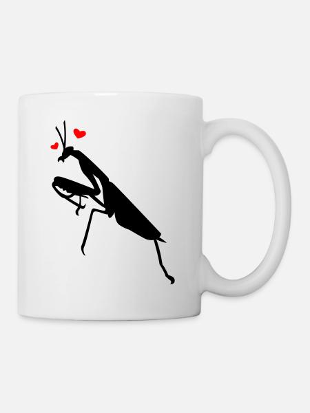 mante_religieuse - Mug blanc - blanc