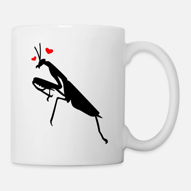 mante_religieuse - Mug blanc - blanc
