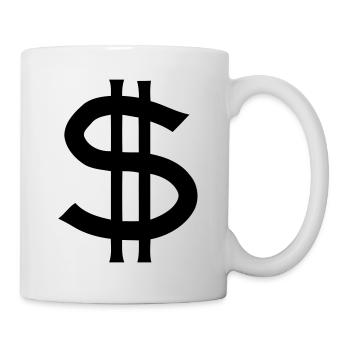 Dollar Symbol - Mug - white - Right