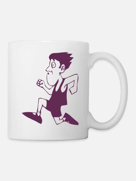 Marathonien - Mug blanc - blanc
