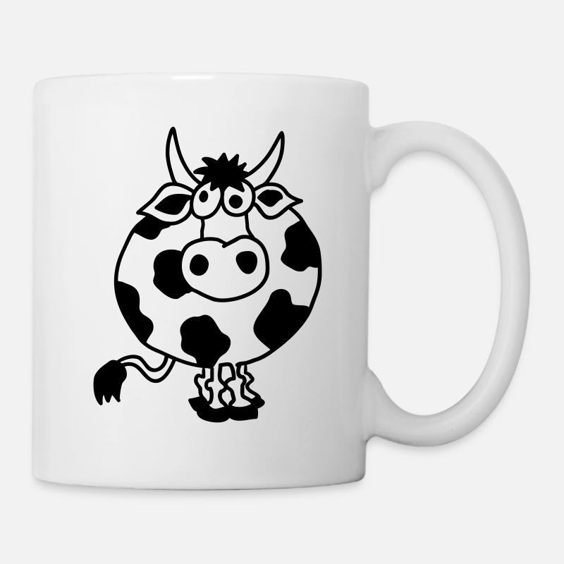 kuh - Tasse - Weiß