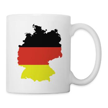Deutschland - Tasse - Weiß - Rechts