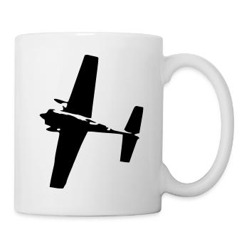 Airrace Flieger - Tasse - Weiß - Rechts