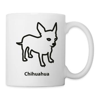 chihuahua - Mug blanc - blanc - Droite