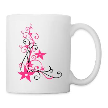 Vrille - Mug blanc - blanc - Droite