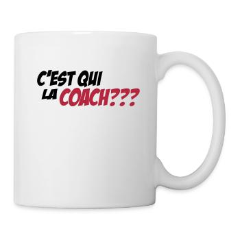 LA COACH - Mug blanc - blanc - Droite