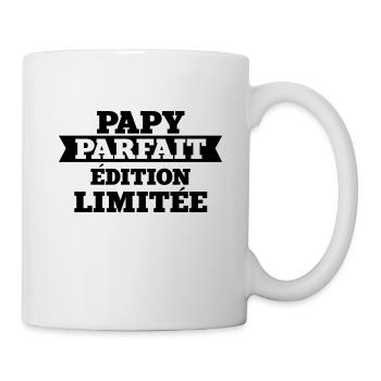 papy parfait édition limitée - Mug blanc - blanc - Droite