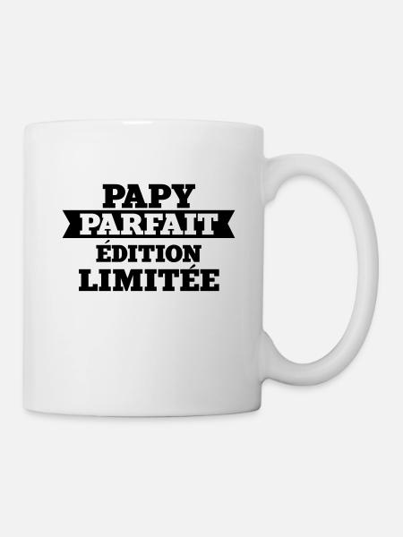 papy parfait édition limitée - Mug blanc - blanc