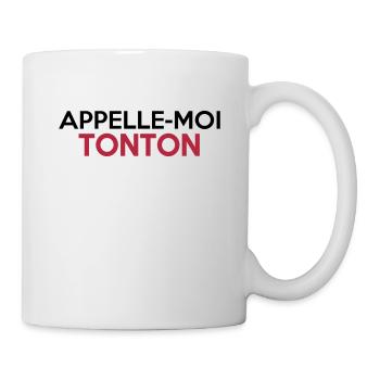 APPELLE-MOI TONTON - Mug blanc - blanc - Droite