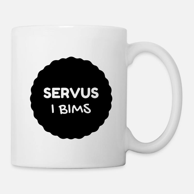 SERVUS - Tasse - Weiß