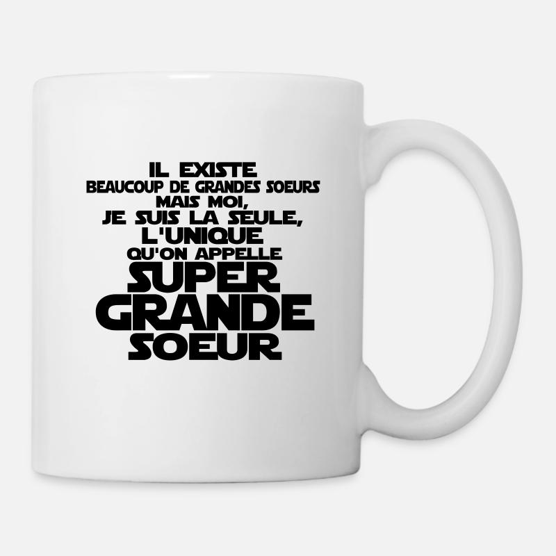 super grande soeur la seule - Mug blanc - blanc