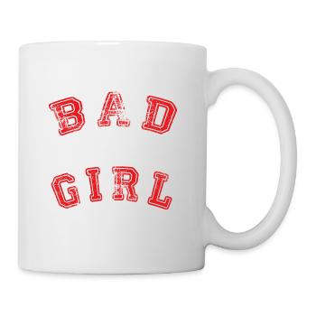 bad girl - Tasse - Weiß - Rechts