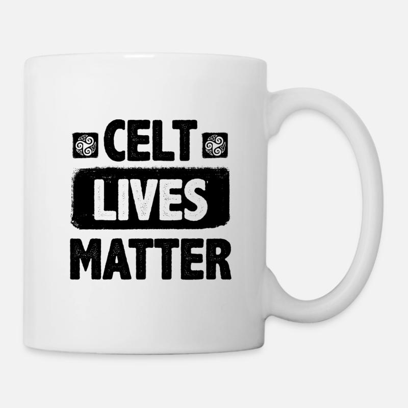 Celt lives matter - Mug blanc - blanc