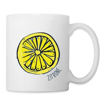 Fruit de citron cadeau fruit délicieux fruits - Mug blanc - blanc - Droite