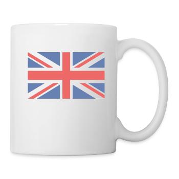 Union Jack UK Britain Flag - Mug - white - Right