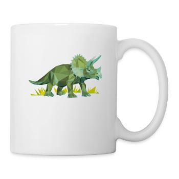 triceratops_06201402 - Tasse - Weiß - Rechts