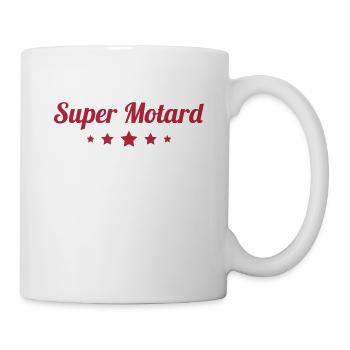 Motard / Moto / Biker / Moto-cross / Motarde - Mug - white - Right