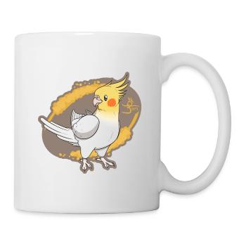Cockatiel Lutino - Mug - white - Right