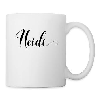 heidi - Tasse - Weiß - Rechts
