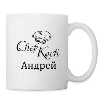 Chef Andreï - Mug blanc - blanc - Droite