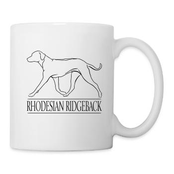 RHODESIAN RIDGEBACK chien Wilsigns - Mug blanc - blanc - Droite