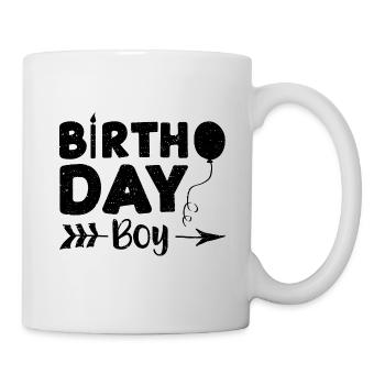 Birthday Boy - Birthday - Tasse - Weiß - Rechts