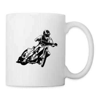 Speedway - Motorcycle Speedway - Tasse - Weiß - Rechts