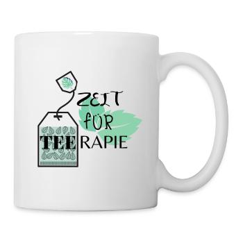 Zeit für TEErapie - Tasse - Weiß - Rechts