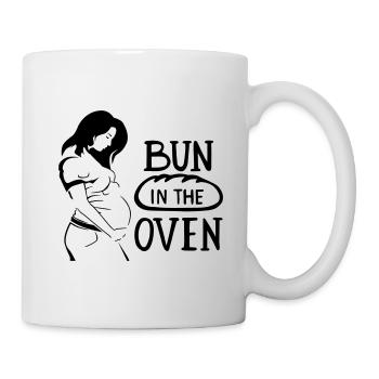 Rôti Tube Bun Four Enceinte Enceinte Enceinte - Mug blanc - blanc - Droite