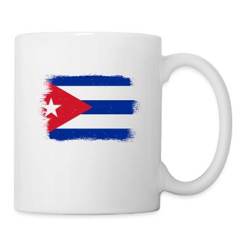 Cuba Flag Caribbean Holiday Cuba Travel Havana - Mug - white - Right