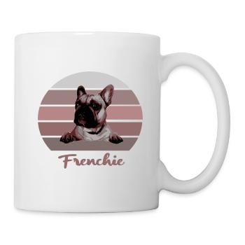 Frenchie, Chiens, Bully, Français Bulldog - Mug blanc - blanc - Droite