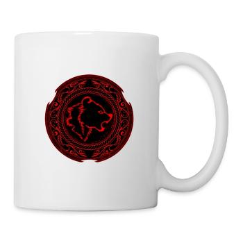 Viking Berserker Bear - Mug - white - Right