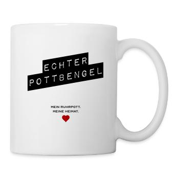Echter Pottbengel - Tasse - Weiß - Rechts