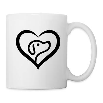 MY ONLY LOVE AND FRIEND DOG - Tasse - Weiß - Rechts