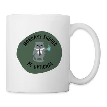 Monday Cat - Mug - white - Right