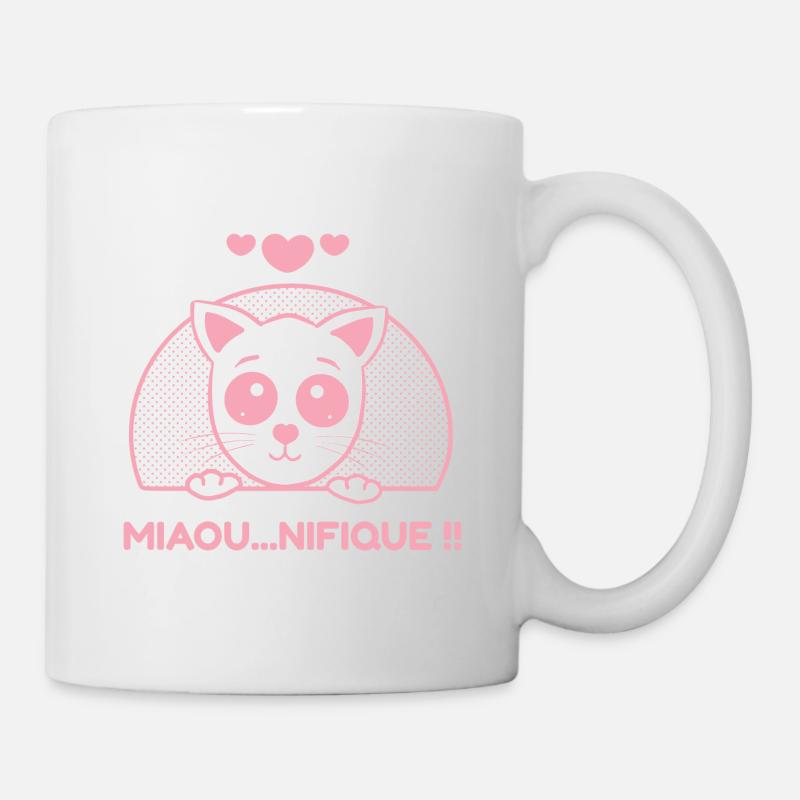 MiaouNifique - Mug blanc - blanc