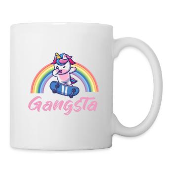 Lustiger Einhorn Spruch I Einhörner - Tasse - Weiß - Rechts