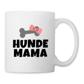 Hunde Mama - Tasse - Weiß - Rechts