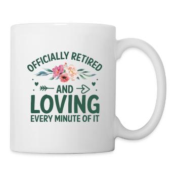 Grand-mère retraitée Pension de retraite Grand-mère Reti - Mug blanc - blanc - Droite