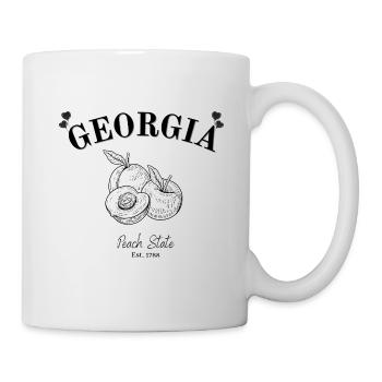 Géorgie - Atlanta - États-Unis - Mug blanc - blanc - Droite