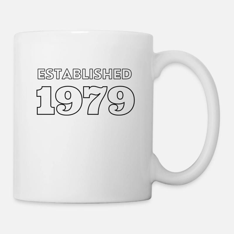 Fondée en 1979 - Mug blanc - blanc