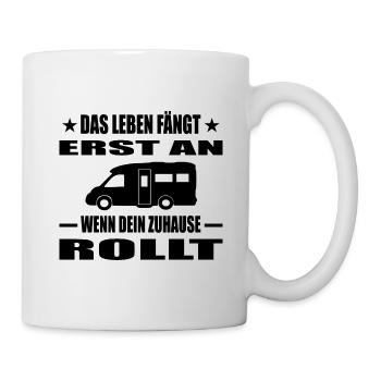 Camping - Tasse - Weiß - Rechts
