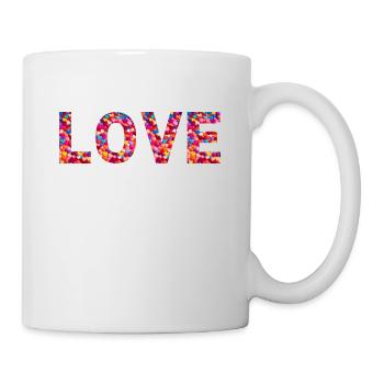 Heartfelt typography - Mug - white - Right