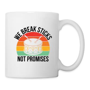 Drum Corps Marching Band Drum Corp Music Percussio - Mug - white - Right