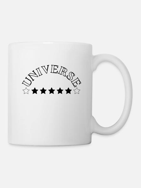 Universe - Tasse - Weiß