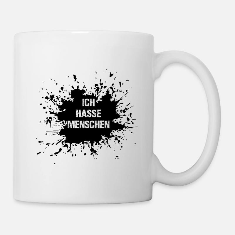Spruch - Tasse - Weiß