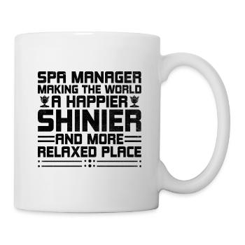 SPA Manager Job Wellness Funny SPA Management Sayi - Mug - white - Right